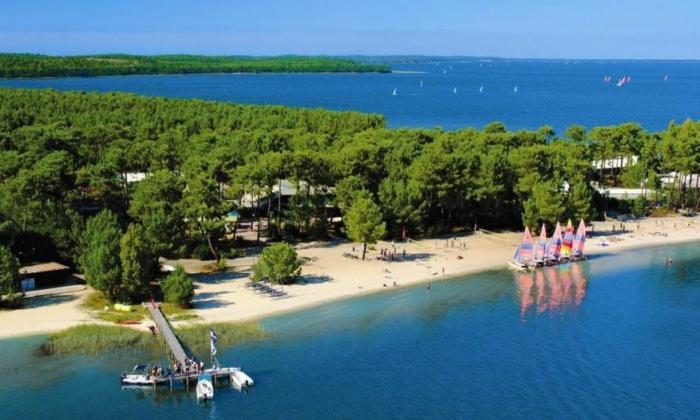 Hacienda De La Canopee Avec Piscine Chauffee Au Sel Hourtin Kültér fotó